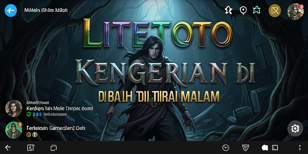 Screenshot gameplay menampilkan momen mencekam di <strong>LITETOTO</strong>.