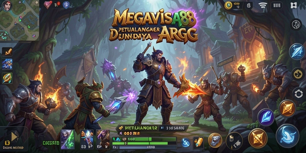 Gameplay seru dengan pertarungan karakter ARPG menegangkan.
