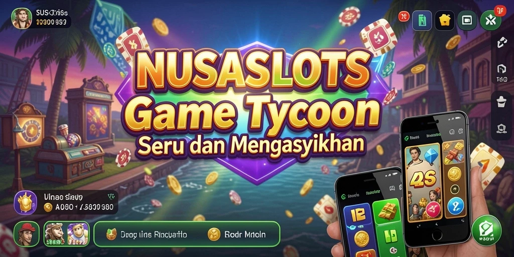 Tampilan gameplay NUSASLOTS yang menarik dan seru saat bermain Tycoon.