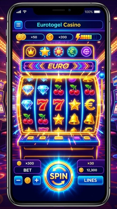 Tampilan utama aplikasi eurotogel yang menarik dan mudah digunakan.
